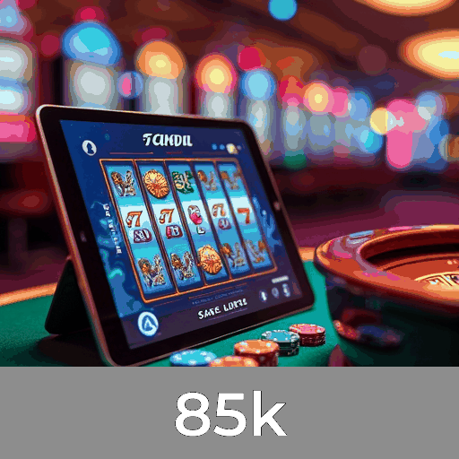 85k: Slots Gigantes, Mesa Estratégica e Dealer Ao Vivo