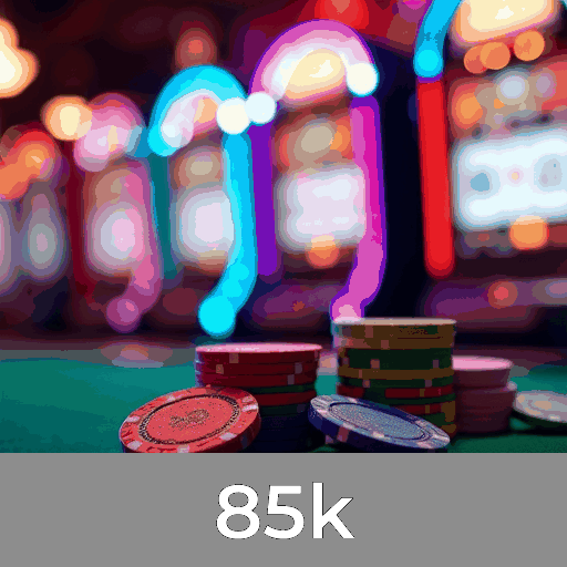 85k: Slots Gigantes, Mesa Estratégica e Dealer Ao Vivo